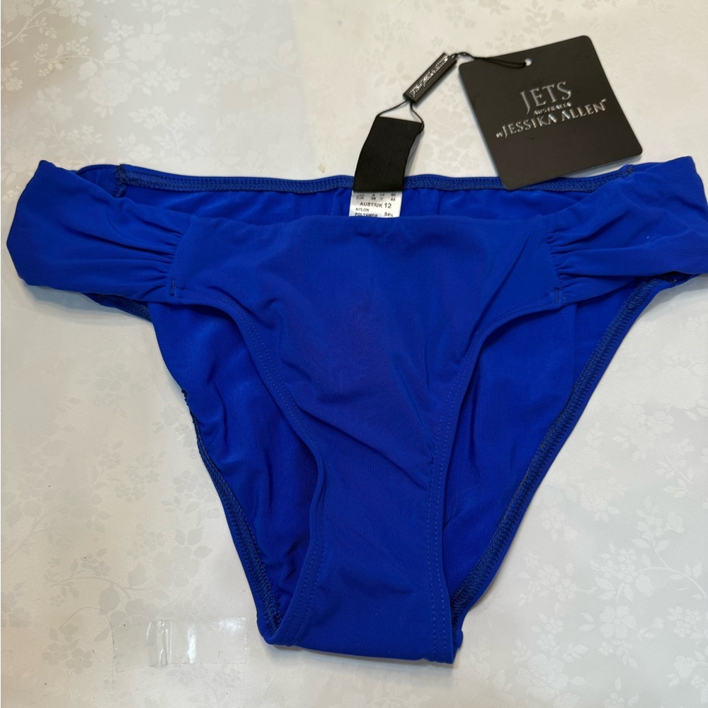 Jets by Jessika Allen Blue Bikini Bottom